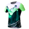 tee-shirt vert de trail de La Réunion 974