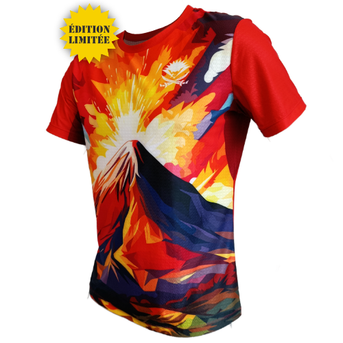 T-shirt de trail "Volkan" - Résis'Tang - édition limitée